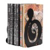 Heavy Duty Bookends Metal Book Holders Book Ends for Shelves