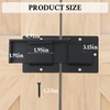 7.5" Heavy Duty Flip Gate Latch Lock with Padlock Hole