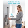 AQUA CREST XWF Refrigerator Water Filter, Replacement for GE® WR17X30702,