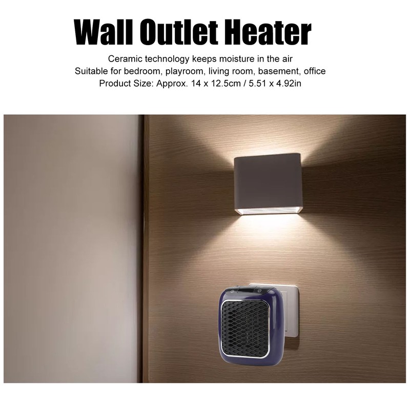 Wall Mounted Heater Constant Temperature Household Mini Space Saving with