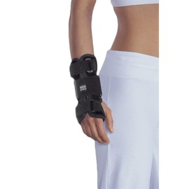 medi Manumed - Handgelenkbandage links | grau | Größe 3 | Kompressionsbandage zur Stabilisierung des Handgelenks | individuell anpassbar