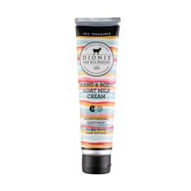 Dionis Goat Milk Skincare 3.3oz Sea Treasures Hand & Body Cream - Travel Size Hand Lotion For Hydrating & Moisturizing Dry Skin - Cruelty Free Cream Made In The USA - Paraben Free Formula