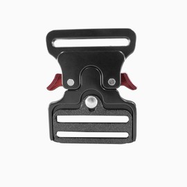 pson 2PCS 2 Inch Heavy Duty Metal Buckle, Adjustable Tactical Belt Buckle, Quick Release Buckle Replacement for Dog Collar Hardware, Backpack, Hunting Belt, Firefighting Belt