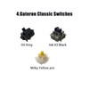 Gateron Series New and Classic Mechanical Keyboard Switches Sample Pack