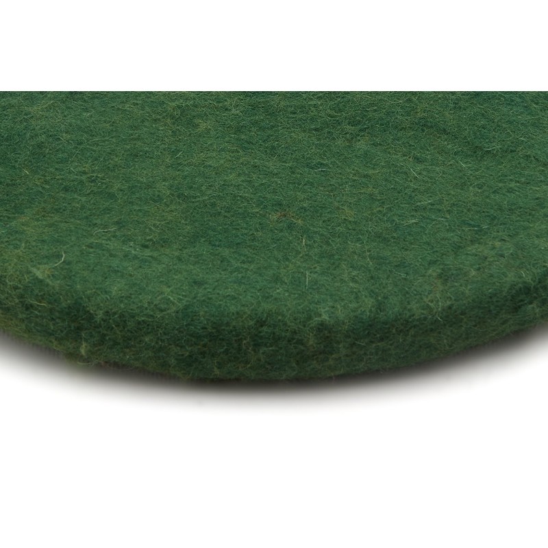 feelz Seat Cushion Round Felt Various Shades of Green 100%