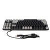 87 Key Mechanical Keyboard RGB Backlight Blue Switch Quick Response