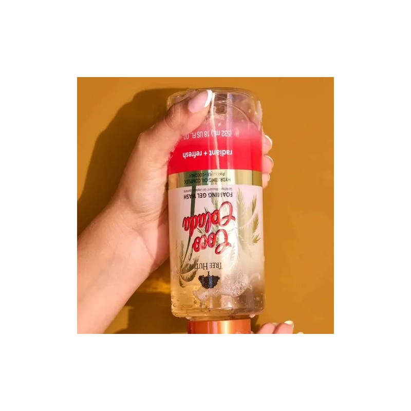 Tree Hut Gel de Baño con Espuma Coco Colada 532ml