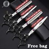 Hairdresser Professional 6-7-8-9 Inch High-End JP440c Hairdresser Scissors Suit Hairstyle
