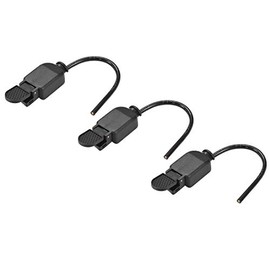 sourcing map 3PCS High Sensitivity Quick Switch Trigger Button for TIG Welding Torch & Plasma Cutter Torch (Black, Trigger, Manual)