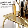 YIWANFW Perfume Organizer for Dresser, 2 Tier Bathroom Counter Organizers