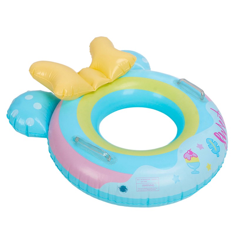 Kid Cute Cartoon Swimming Ring Children Beach Party Soft Inflatable
