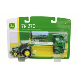 John Deere 1/64 7R 270 with Mower Set Toy - LP82782