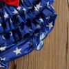 Infant Baby Girl Shorts Outfit Set 4th of July Romper