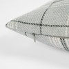 OHS Cushion Covers 2 Pack, 45x45 Woven Check Cushion Covers