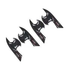 Xotic Tech Exterior Door Handle Bowl Cover Trim Carbon Fiber Pattern, Compatible with Honda Civic 10th Gen