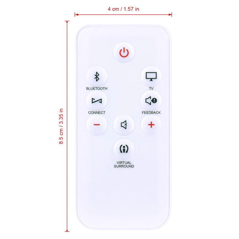 For JBL Replace Remote Control for JBL Sound Bar Boost