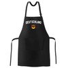 MoonWorks BBQ Apron for Men World Cup Germany Flag Eagle
