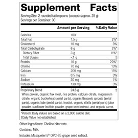 Standard Process Inc. Standard Process Inc. SP Complete - Whole Food Nutrition with Amino Acids, Immune Support, Antioxidant Support with Rice Protein, Grapeseed Extract, and Choline - Vegetarian - 28 Ounce, 30 Servings