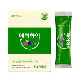 데일리플랜 데이하이 17g x 15포 1개 (AD) Daily Plan Day High 17g x 15 Packs 1 Unit (AD)