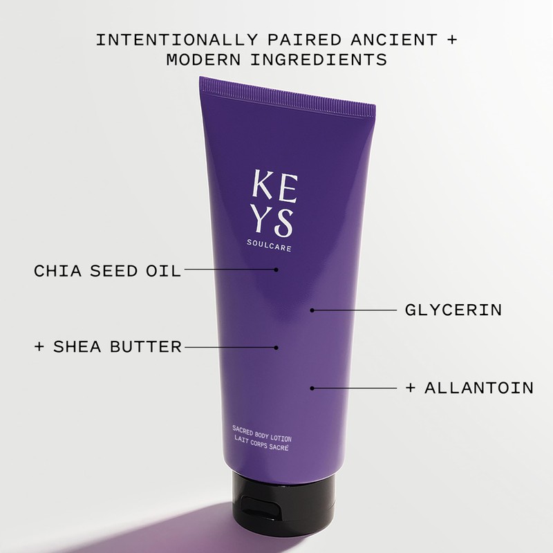 Keys Soulcare Sacred Body Lotion, Absorbs Quickly With Glycerin, Leaves