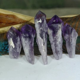 Natural Bahia Amethyst Scepter Amethyst Point Raw Amethyst Points Raw Purple Amethyst Crystal Scepter Point WandColor: Purple, Size: 600-700g