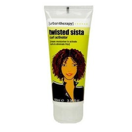 Urban Therapy Twisted Sista Curl Activator Cream Moisturiser Eliminate Frizz 100ml