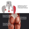 Pelvic Hip Trainer Nylon Skin Friendly EVA Pad Visual Adjustable