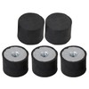 CNBTR DE M6 FemaleThread Rubber Mounts Isolators Anti Vibration Damping