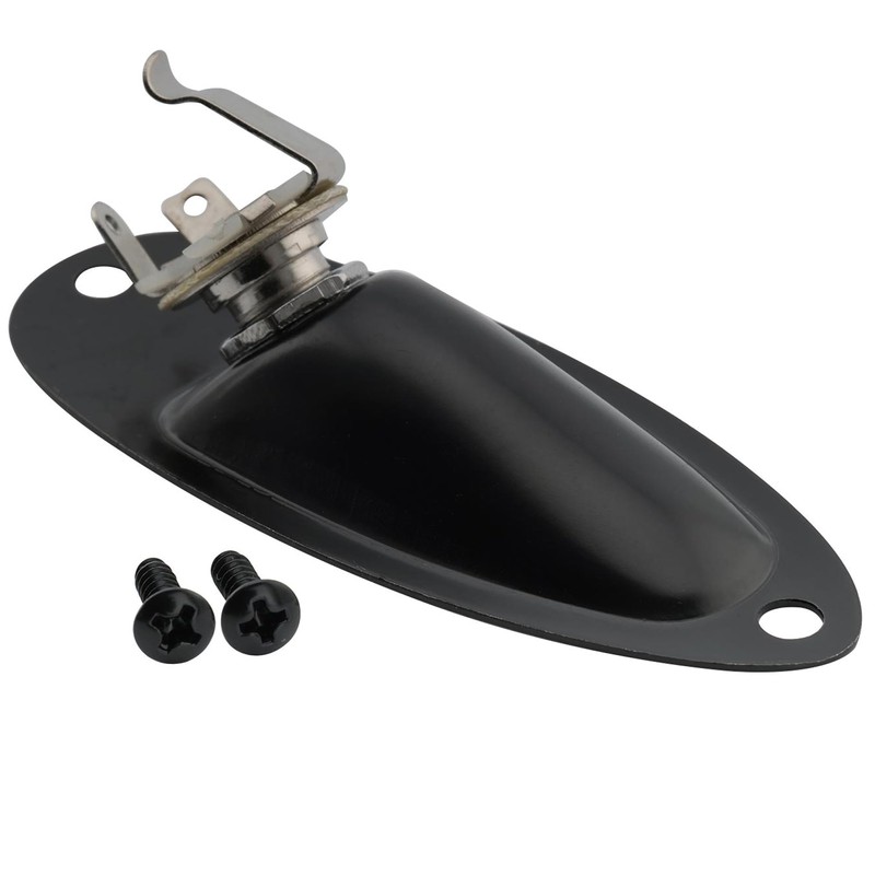 Musiclily 1/4 Inch Boat Style Loaded Guitar Input Jack Socket