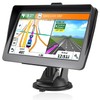 LONGRUF GPS Navigator for Car, Latest 2025 Map 7-inch HD