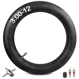 2.75/3.00-12 Inner Tube, 80/100-12 Dirt Bike Inner Tube for Honda XR70 CRF70 CRF110 KLX110 Suzuki DRZ110 PW80 TTR90 SSR Apollo RFZ 110cc 125cc Motorcycle Pit Dirtbike Parts 1 Pcs