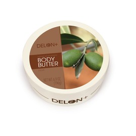 DELON Intense Moisturizing Body Butter, Olive with Olive Oil & Vitamin E, 6.9 oz (Pack of 4)