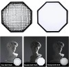 Godox US 2X Godox 95cm Octagonal Umbrella Softbox Honeycomb Grid