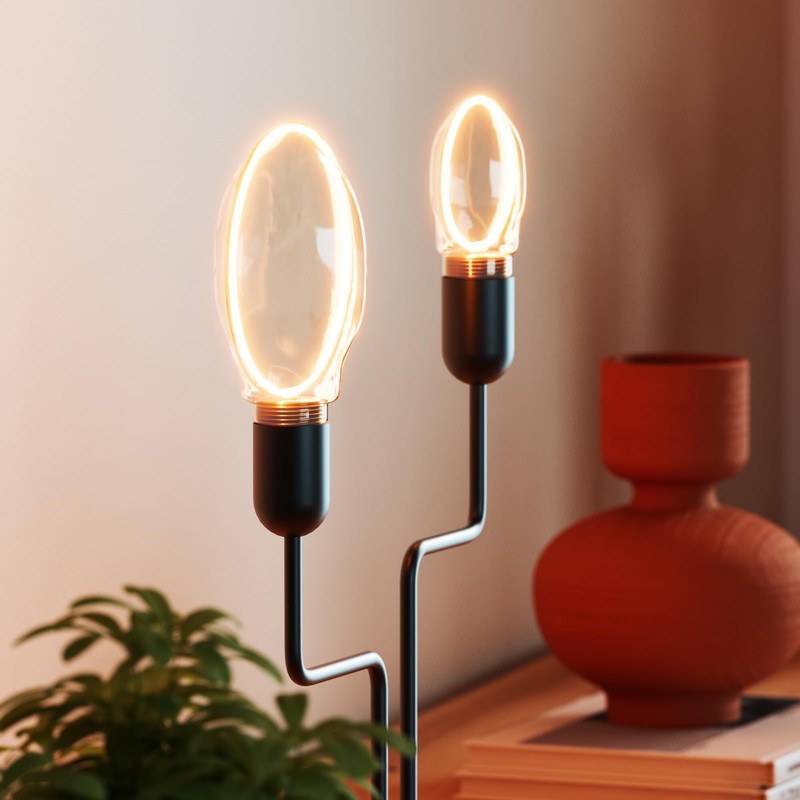 OSRAM Vintage 1906 Globe 80 Filament O Lamp, 4W, 220lm,