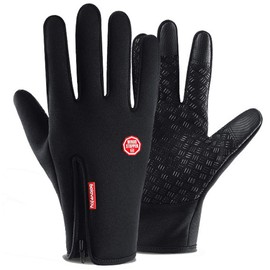 Qchomee Insulated Touchsceen Gloves Cycling Ski Thermal Warm Gloves Windproof Snowproof Winter Gloves Sports Snowboard Riding Motocycling Bike Mittens Hiking Camping Driving Gloves