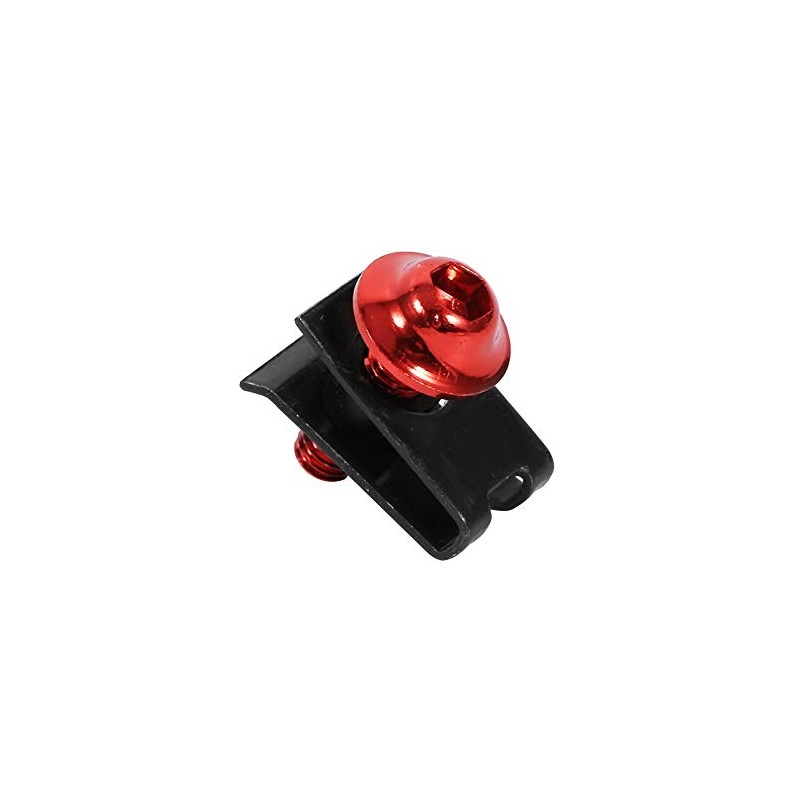 Mounting Clips Trim Screws for Aluminium Screw Red 5 x