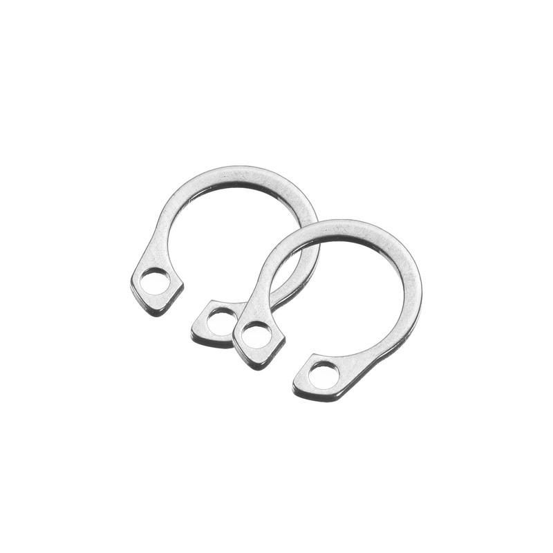 Sourcing Map 50 Pcs 304 Stainless Steel External Retaining Rings,