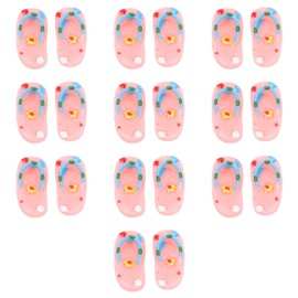 Mini Flip Flops Simulation Miniature Scene Models Dollhouse Accessories for Above 3 Years Old
