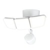 Globe Electric 17000206 240-Degree 32W Triple Head White 3200 Lumens
