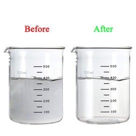 Geekpure 10 Inch Carbon Block Scale Inhibition Filter -2.5" x 10 " - 5 Micron-Fits 10 inch Reverse Osmosis Water Filtration systems