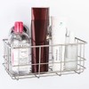 SANNO Suction Cup Shower Caddy Basket for Shampoo Combo Organizer