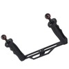 Dual Handle Aluminium Tray Stabilizer Rig Diving Underwater Camera Housings