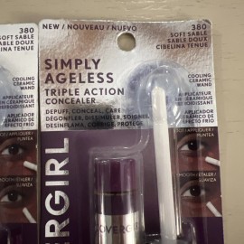 COVERGIRL 2 ~ CoverGirl Simply Ageless Triple Action Concealer~Soft Sable 380~Sealed