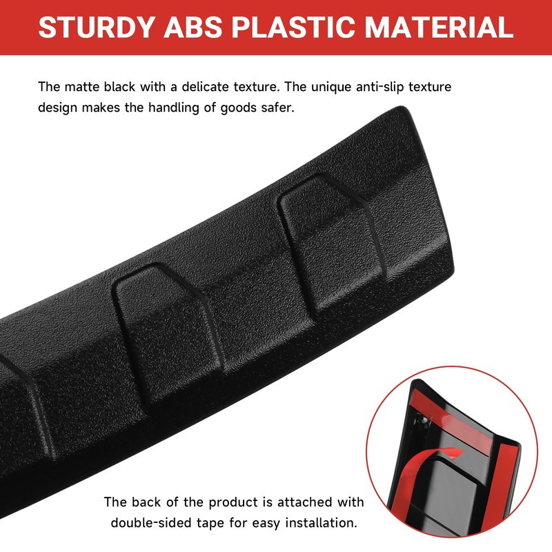 Hellet Rear Bumper Protector for Kia 2020-2025 Telluride Accessories Matte