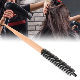Cepillo de pelo redondo pequeño, peine de peluquería profesional Cepillo de rizador de pelo Peine de maquillaje Cepillo de burlas Accesorio para herramientas de peinado para belleza Solon(20#)