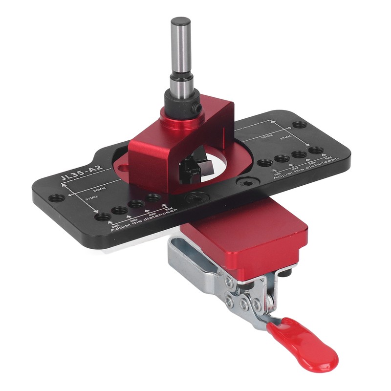 35mm Hinge Jig Drilling Hole Puncher Aluminum Alloy Hinge Jig