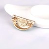 LLYANZ Broches de sandía, esmaltados, Frescos y Preciosos