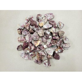 Half Pound Rubellite Tourmaline - Bulk Pink Tourmaline Rough Stones - Raw Natural Stones & Crystals - Fountain Rocks for Tumbling, Polishing, Wire Wrapping, Reiki, Chakra Crystal Healing