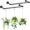 Honeydak 2 Pcs 36.02 x 10.63 Inch Plant Hanging Rod