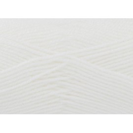 King Cole Dollymix DK Knitting Wool/Yarn White 1 - per 25g ball
